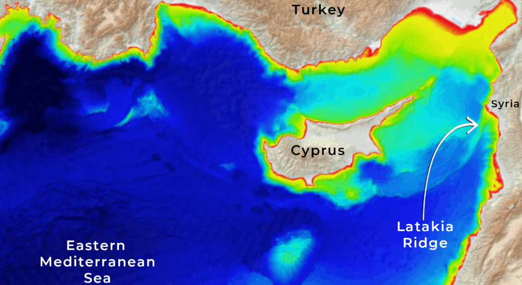 AI otkrio neobjašnjive anomalije ispod Sirije i Kipra. Izgleda nešto kao grad duboko ispod mora…