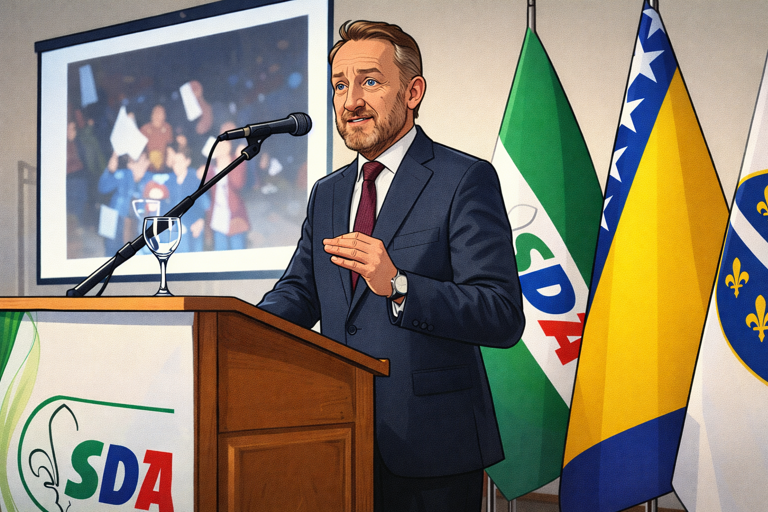 Retorika stalne opsade ili kakvu zapravo (naivnu) priču prodaje Bakir Izetbegović