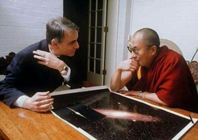 carl sagan dalai lama