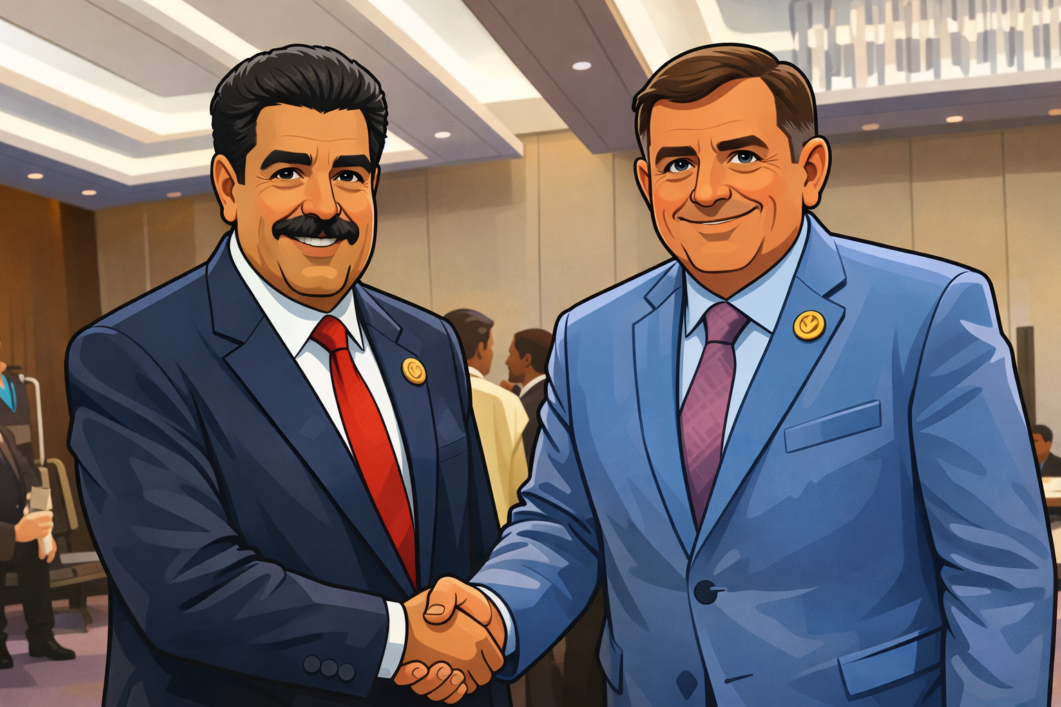 Konaković poltronski, Dodik preplašen ili kako je Maduro ‘ujedinio BiH’