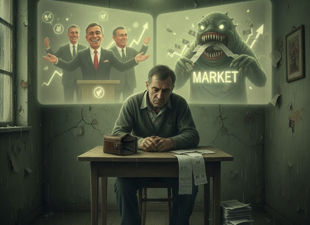 Šta je gore, stanje na tržištu ili kad vam vlasti objašnjavaju ekonomiju?