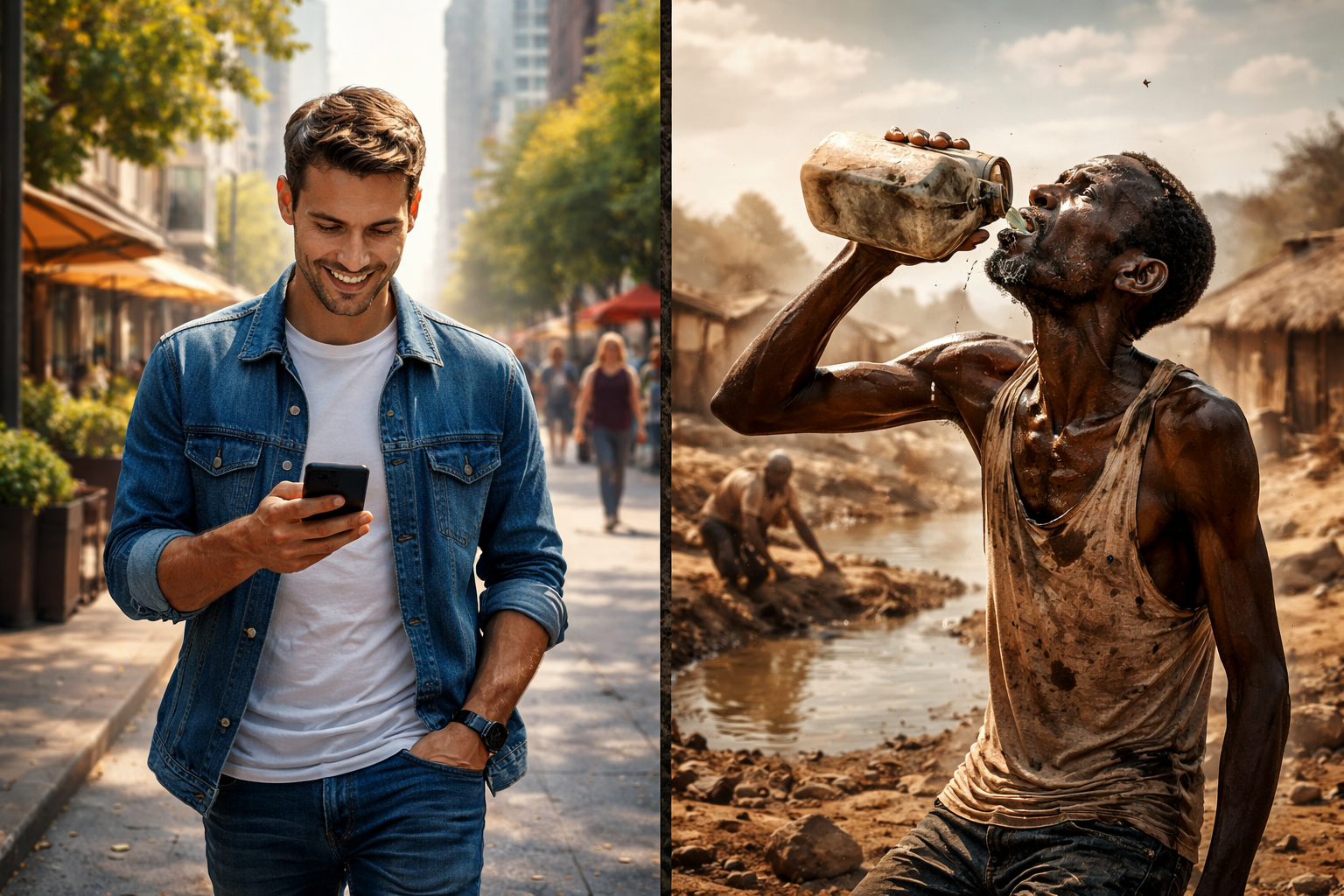 Na planeti Zemlji više ljudi ima mobitele, nego pitku vodu. Tužan li je svijet u kojem živimo…